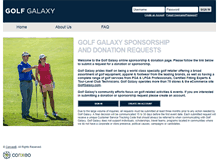 Tablet Screenshot of golfgalaxy.sponsorport.com